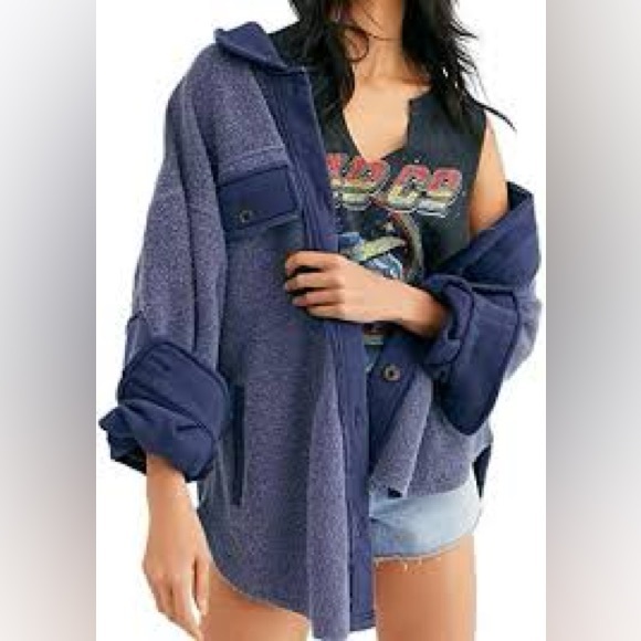 Free People Ruby Shacket - Picture 1 of 10